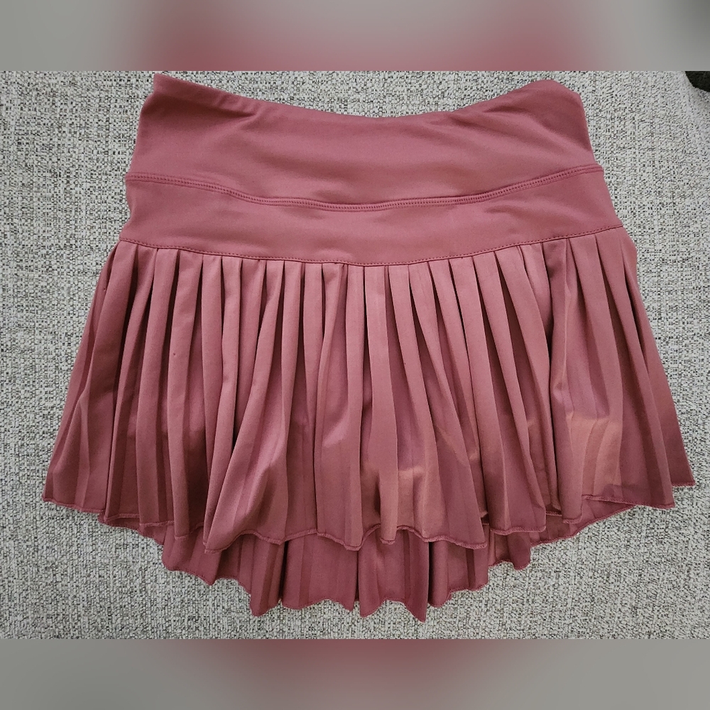 Gianni Bini pink tennis skort with pockets